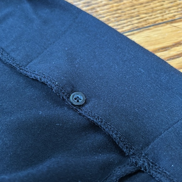 Alpine Design black tank dress with tucked bodice. Size Small.  Good condition. - Picture 5 of 10